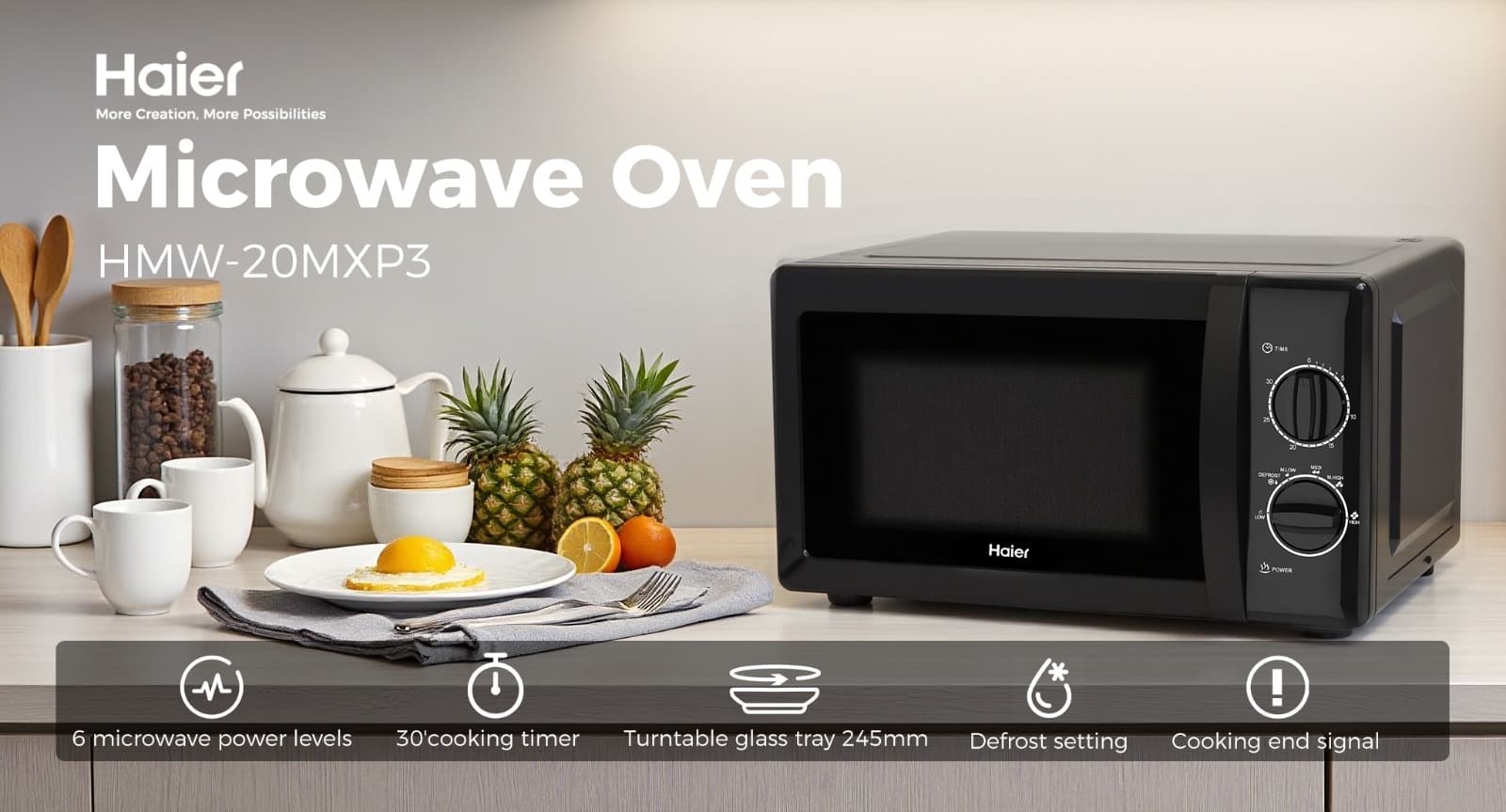 Haier Microwave Oven HMW-20MXP3
