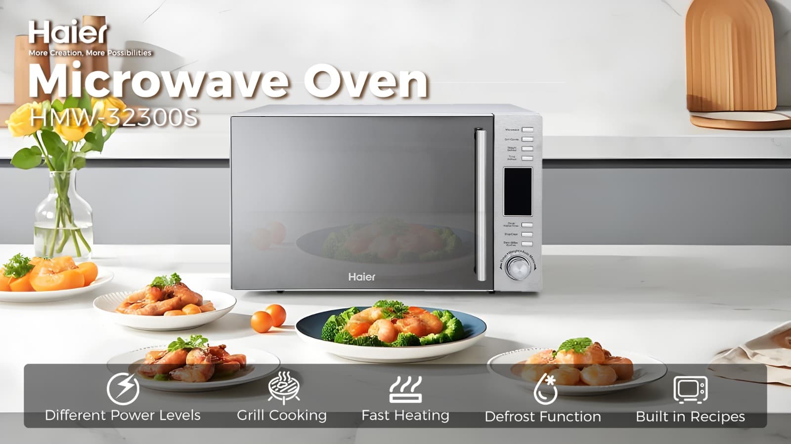 Haier Microwave Oven HMW-25MXP9