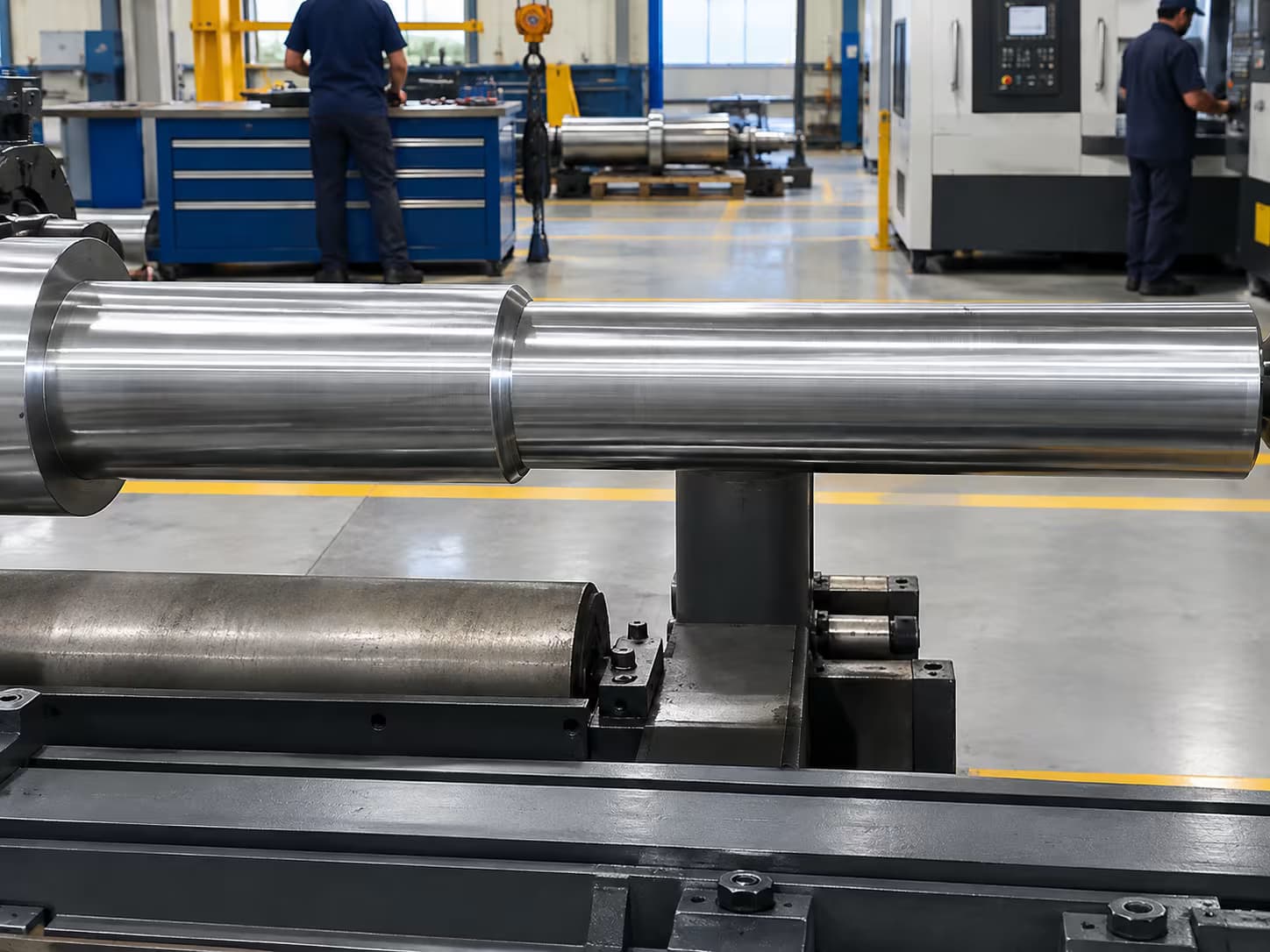 Drum Shaft Chroming for Drum Spindle