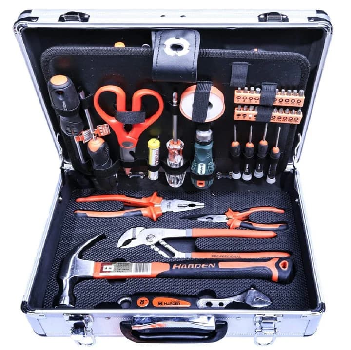 Harden 510703 103Pcs Aluminum Tool Kit set