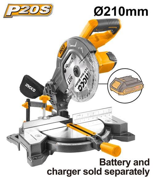 Ingco CMS2001 20V Cordless Mitre Saw | Alsons Hardware