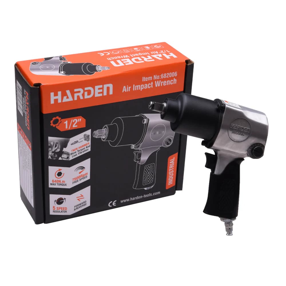 Harden Harden 1/2" Air Impact Wrench 682006 – image 2