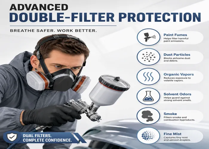 Alsons Dual-Filter Respirator Mask – image 2