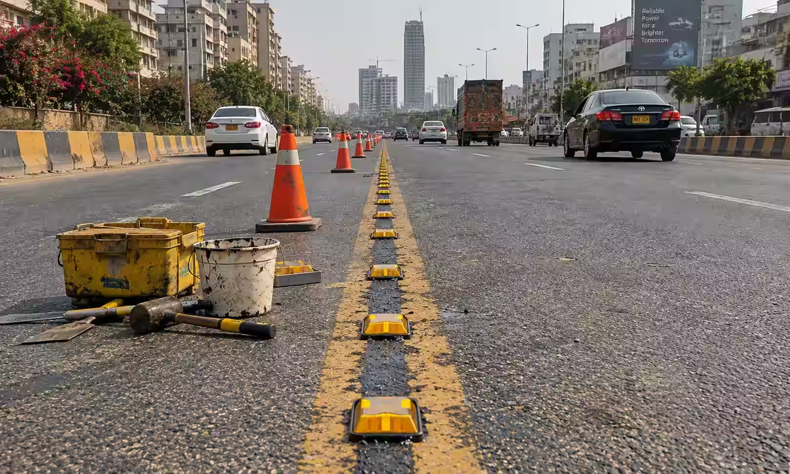 Cat Eye Road Stud Installation - Engineering Standards
